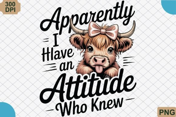 Download Funny Highland Cow Attitude PNG File - Funny highland cow Collection